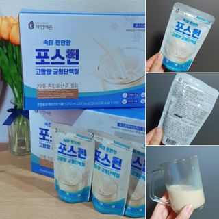 자연에온 마시는 프로틴 고함량 균형단백질 음료 포스틴 125ml 10개입 1BOX — 5점을 준 리뷰어가 2021년 3월 올린 사용 사진
