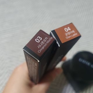 씨스터앤 더블이펙트 워터프루프 아이펜슬 11종 택 1 — 5점을 준 리뷰어가 2022년 1월 올린 사용 사진