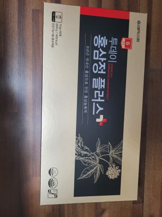 서울약사신협_투데이홍삼정플러스스틱_10g x 60포 — 5점을 준 리뷰어가 2021년 7월 올린 사용 사진
