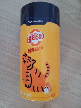 광동생활건강 프리 [광동] VB와 VC를 함유한 멀티 비타민 비타 500 데일리 스틱 180포 — 5점을 준 리뷰어가 2022년 6월 올린 사용 사진