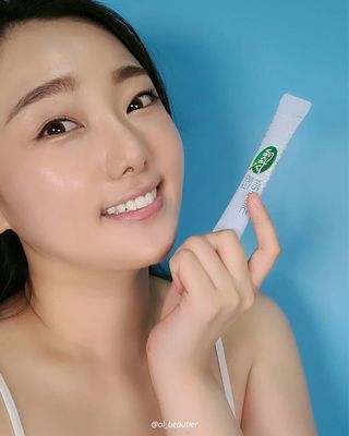 셀렉스스포츠 셀렉스 밀크세라마이드 저분자피쉬콜라겐 28포 X 1박스 — 5점을 준 리뷰어가 2021년 6월 올린 사용 사진