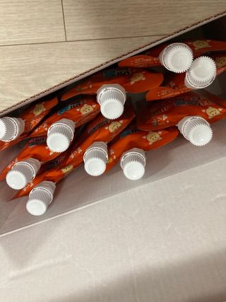 [몸엔용] 아이가 먹는 달콤 국산녹용 키엔용 비타  80ml x 10포 — 5점을 준 리뷰어가 2021년 7월 올린 사용 사진