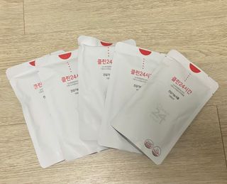 클린24시간 1BOX(5포) + 전용보틀(500ml) — 3.5점을 준 리뷰어가 2022년 8월 올린 사용 사진