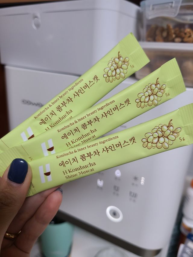 에이치 콤부차 리뷰 사진