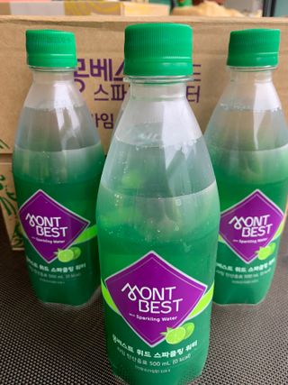 몽베스트 Montbest with Sparkling water Lime20병 — 5점을 준 리뷰어가 2023년 3월 올린 사용 사진