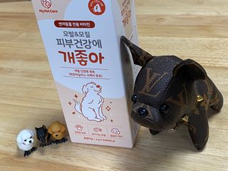 My Pet Care 모발과 모질 피부건강에 개좋아 — 4점을 준 리뷰어가 2021년 4월 올린 사용 사진