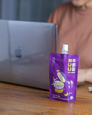 밸런스 다이어트랩 밸다랩 빠나나 푸룬즙 90ml X 24포 — 4.5점을 준 리뷰어가 2023년 4월 올린 사용 사진