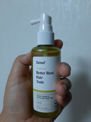 달리프 클로렐라 베러 루트 헤어토닉 100ml — 5점을 준 리뷰어가 2021년 4월 올린 사용 사진