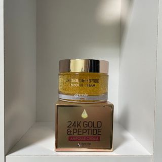 아이앤립 / EYENLIP 아이앤립 24K 골드 N 펩타이드 앰플 크림 — 5점을 준 리뷰어가 2021년 4월 올린 사용 사진