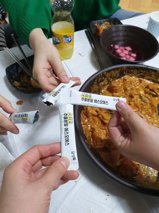 체인미 국화꽃 추출분말 에스오에스 곡류효소 과일채소 17종 혼합 분말 스틱 — 5점을 준 리뷰어가 2021년 11월 올린 사용 사진