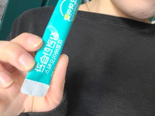 [유산균] 오마이락 장편한습관 프로바이오틱스 30P — 5점을 준 리뷰어가 2022년 11월 올린 사용 사진
