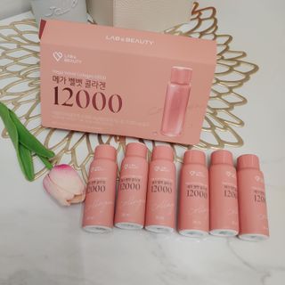 랩앤뷰티 메가 벨벳 콜라겐 12000 — 5점을 준 리뷰어가 2021년 6월 올린 사용 사진