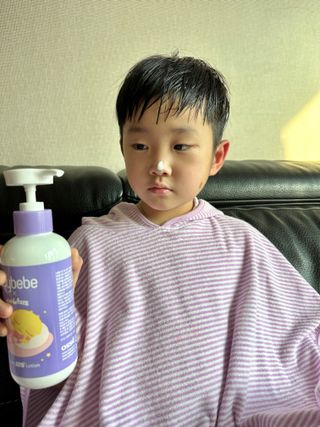 소이베베X신비아파트 세라마이드 베이비 아토 로션 — 5점을 준 리뷰어가 2023년 3월 올린 사용 사진