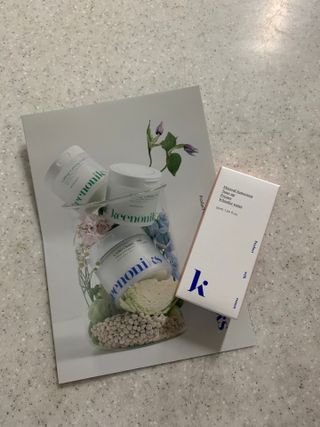 키노닉스 로지 톤업 선밀크 — 5점을 준 리뷰어가 2021년 8월 올린 사용 사진