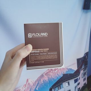 플로랜드 프리미엄 케라틴 체인지 헤어앰플 — 5점을 준 리뷰어가 2021년 12월 올린 사용 사진