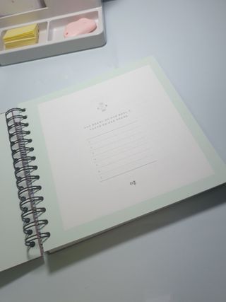 리훈 여러분의 오늘을 채워나갈 수 있도록 도와줄 오늘공부 1년용 스터디플래너 — 5점을 준 리뷰어가 2021년 4월 올린 사용 사진