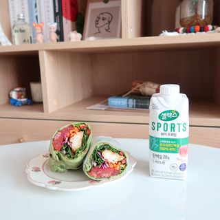 셀렉스스포츠 셀렉스 스포츠 웨이 프로틴 복숭아_ 330ml x 12팩 — 5점을 준 리뷰어가 2021년 9월 올린 사용 사진