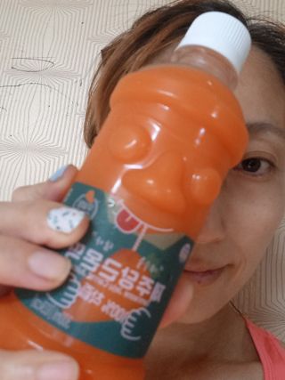 탐라원 무농약 당근과즙으로 건강한 당근주스, 당근몬딱주스 — 4점을 준 리뷰어가 2021년 8월 올린 사용 사진