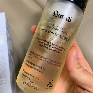 헤어플러스 콴디 아침세안제 폼클렌징 퓨어 어니스티 모닝클렌저 — 5점을 준 리뷰어가 2021년 6월 올린 사용 사진