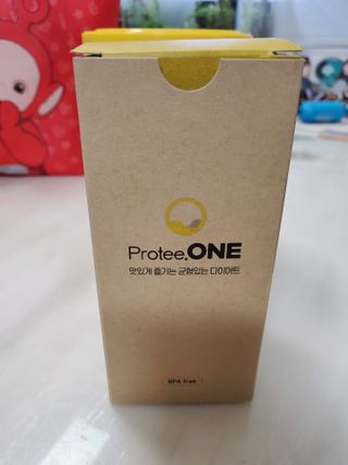 프로티원 단백질쉐이크 곡물맛 2주분 1통+보틀 — 5점을 준 리뷰어가 2021년 3월 올린 사용 사진