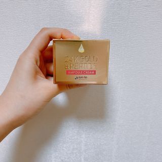 아이앤립 / EYENLIP 아이앤립 24K 골드 N 펩타이드 앰플 크림 — 3.5점을 준 리뷰어가 2021년 3월 올린 사용 사진