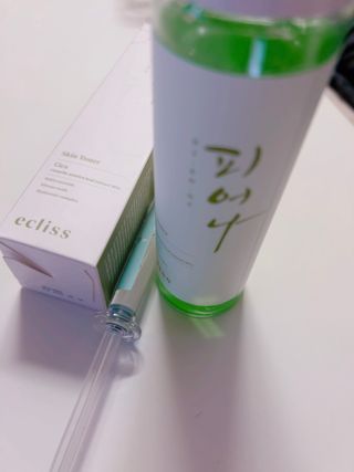 에클리스 피어나 스킨토너 — 4점을 준 리뷰어가 2022년 2월 올린 사용 사진