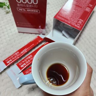 메타아르기닌 GC녹십자웰빙 메타 아르기닌 6000 플러스 오르니틴 — 5점을 준 리뷰어가 2022년 6월 올린 사용 사진