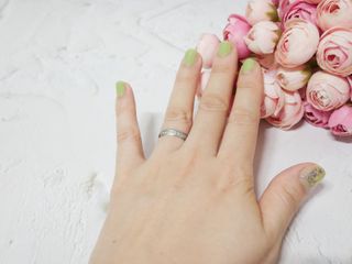 데싱디바 글레이즈 젤네일 별빛유리네일 6종_랜덤발송 — 5점을 준 리뷰어가 2021년 8월 올린 사용 사진