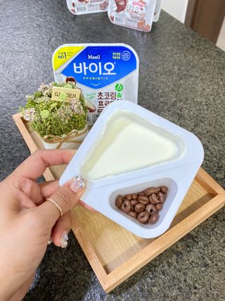 매일바이오 토핑요거트 — 5점을 준 리뷰어가 2021년 5월 올린 사용 사진