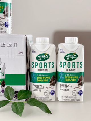셀렉스스포츠 셀렉스 스포츠 드링크 초콜릿 _ 330ml x 12팩 — 5점을 준 리뷰어가 2021년 12월 올린 사용 사진