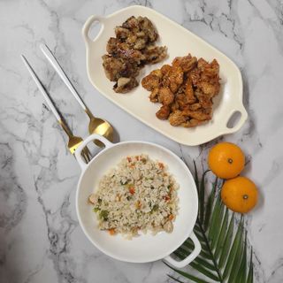 (주)마니커 마니커 닭고기 덧살구이 2종(올리브소금&핫칠리) [냉동 500g] — 3점을 준 리뷰어가 2023년 1월 올린 사용 사진