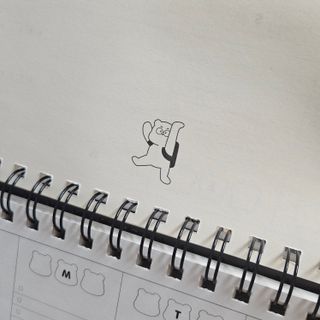 리훈 곰부 세우는 체크리스트 위클리 탁상 플래너 주간 일주일 계획표 — 5점을 준 리뷰어가 2023년 2월 올린 사용 사진