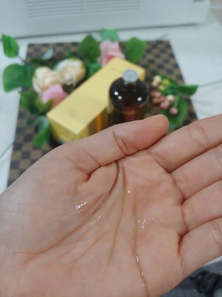 스킨큐어 산다화 비타민c 화이트닝 토너 150ml — 5점을 준 리뷰어가 2022년 2월 올린 사용 사진