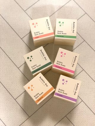 버블데이 배쓰밤 거품입욕제 버블바 6종 — 5점을 준 리뷰어가 2021년 8월 올린 사용 사진