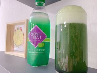 몽베스트 Montbest with Sparkling water Lime20병 — 4.5점을 준 리뷰어가 2021년 10월 올린 사용 사진