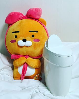 창신리빙 프랑코 바스 휴지통 7L — 5점을 준 리뷰어가 2022년 2월 올린 사용 사진
