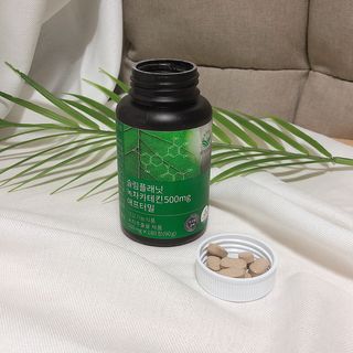 슬림플래닛 녹차카테킨 500mg 애프터밀 — 5점을 준 리뷰어가 2021년 7월 올린 사용 사진