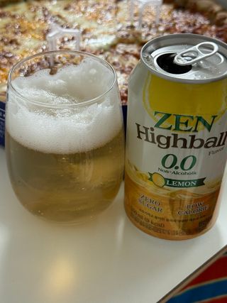 [티젠] 콤부차 하이볼향 레몬 0.0 (350ml X 6개입) — 5점을 준 리뷰어가 2025년 5월 올린 사용 사진