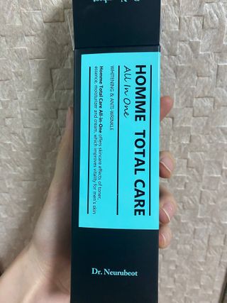 Dr.느루벗 느루벗 옴므 토탈 케어 올인원 118ml 남자 남성 스킨 로션 에센스 크림 화장품 — 4.5점을 준 리뷰어가 2021년 2월 올린 사용 사진