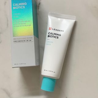 리더스코스메틱 리더스 카밍 바이오틱스 크림 마스크 — 5점을 준 리뷰어가 2021년 6월 올린 사용 사진