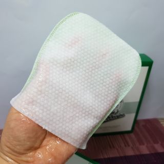 엄마의목욕탕레시피 바디 필링 패드_8매입 — 5점을 준 리뷰어가 2021년 2월 올린 사용 사진
