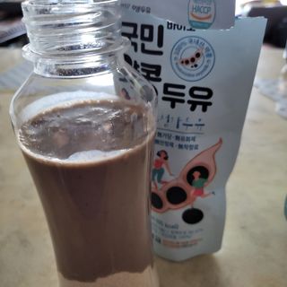 국민바이오 약콩두유 — 5점을 준 리뷰어가 2022년 5월 올린 사용 사진