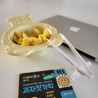 칩스틱 과자젓가락 게이밍젓가락 2ea / KC인증 식품용 — 5점을 준 리뷰어가 2021년 10월 올린 사용 사진