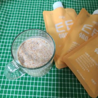 [덜다] 든든 식물성 단백질 쉐이크 40g X 7입 (곡물/딸기) — 5점을 준 리뷰어가 2023년 8월 올린 사용 사진