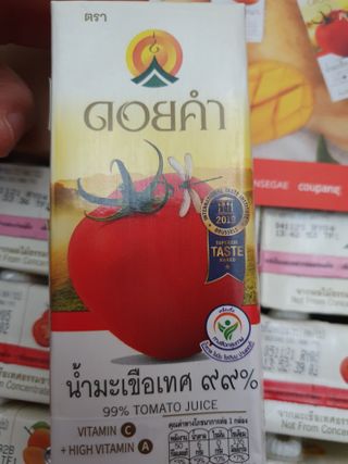 도이캄 착즙 완숙 토마토 200ml 12팩 무설탕 태국왕실 기내식주스 — 5점을 준 리뷰어가 2021년 2월 올린 사용 사진