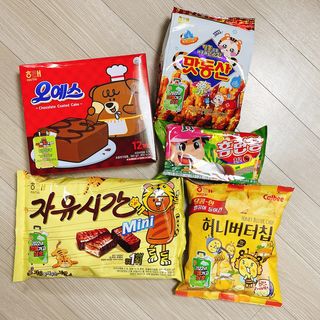 해태제과 2022 호랑이 스낵 5종 세트 — 4.5점을 준 리뷰어가 2022년 1월 올린 사용 사진