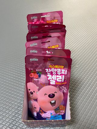 [팔도] 잔망루피젤리 믹스베리맛 42g 8개 — 4.5점을 준 리뷰어가 2022년 3월 올린 사용 사진
