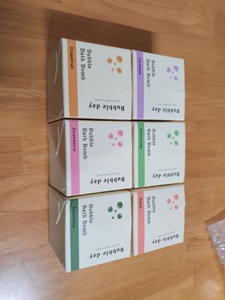 버블데이 배쓰밤 거품입욕제 버블바 6종 — 5점을 준 리뷰어가 2021년 8월 올린 사용 사진