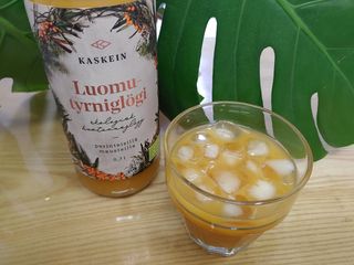 H365 [Kaskein Luomutyrniglögi] 핀란드 전통 무알콜 멀드와인 시벅톤 글로기 — 5점을 준 리뷰어가 2021년 4월 올린 사용 사진