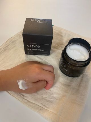 비프리코스메틱 뉴 프레쉬 크림 80ml — 5점을 준 리뷰어가 2023년 2월 올린 사용 사진